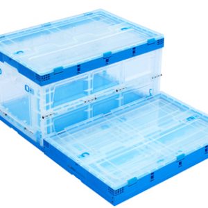 collapsible plastic crate