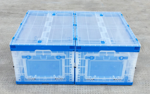 collapsible plastic crate