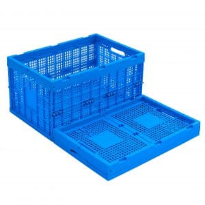 collapsible plastic storage bins