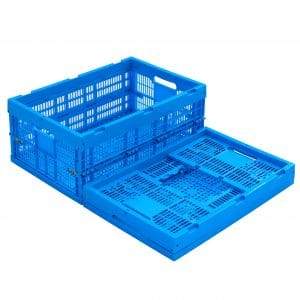 collapsible plastic storage boxes