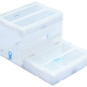 collapsible plastic storage boxes with lids