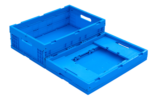 collapsible storage containers with lids