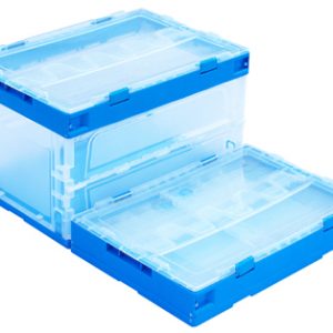 folding plastic crates