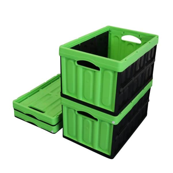 folding storage bins