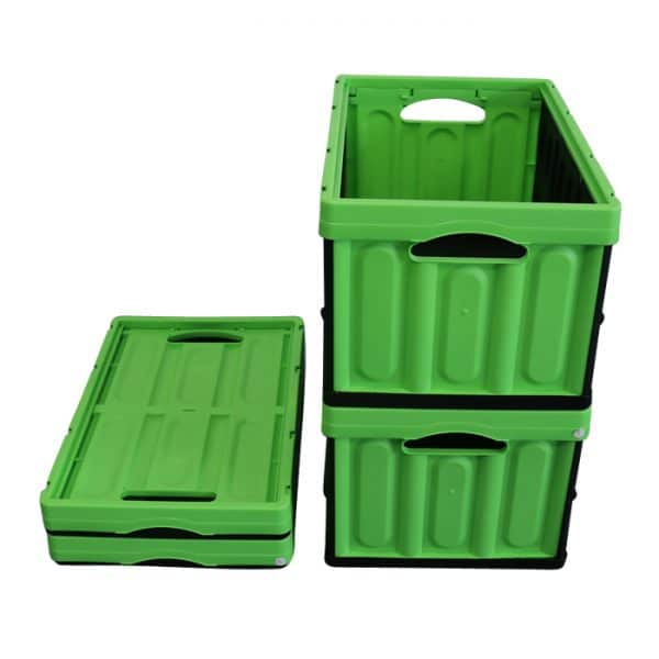 folding storage bins