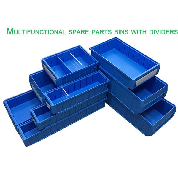 shelves with storage bins 4209 - Plastic containers supplier