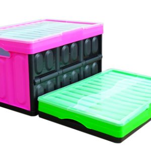 stackable folding crate