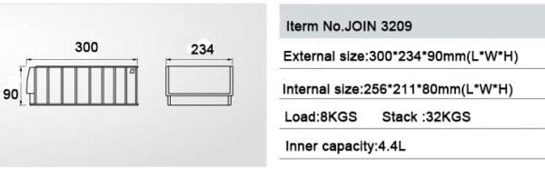 stackable parts bins