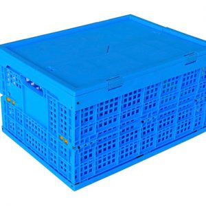 white collapsible storage box