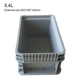 plastic storage boxes with straight sides