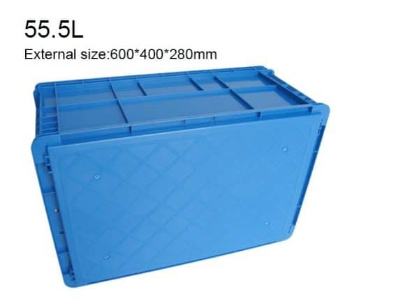 straight wall container solid stackable