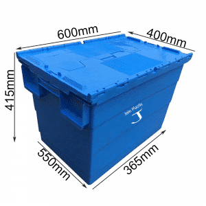 54L Attached Lid Container Original Totebox (600 x 400 x 320h mm)