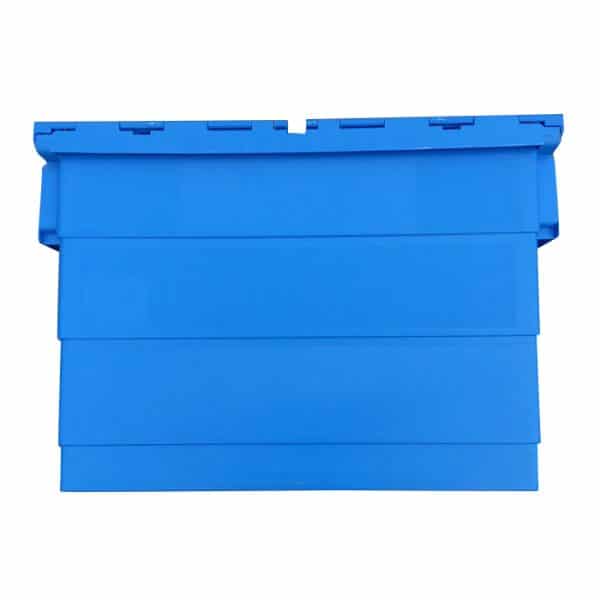 totes with attached flip top lids