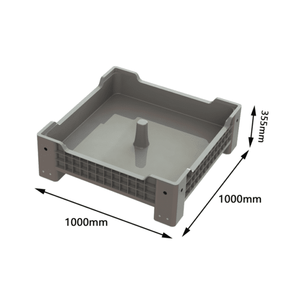 Superworm Breeding Stackable Box